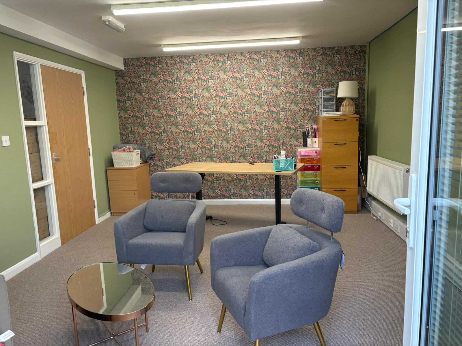 The counselling room in Warwick